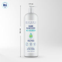 Load image into Gallery viewer, height measurements of large hand sanitizer